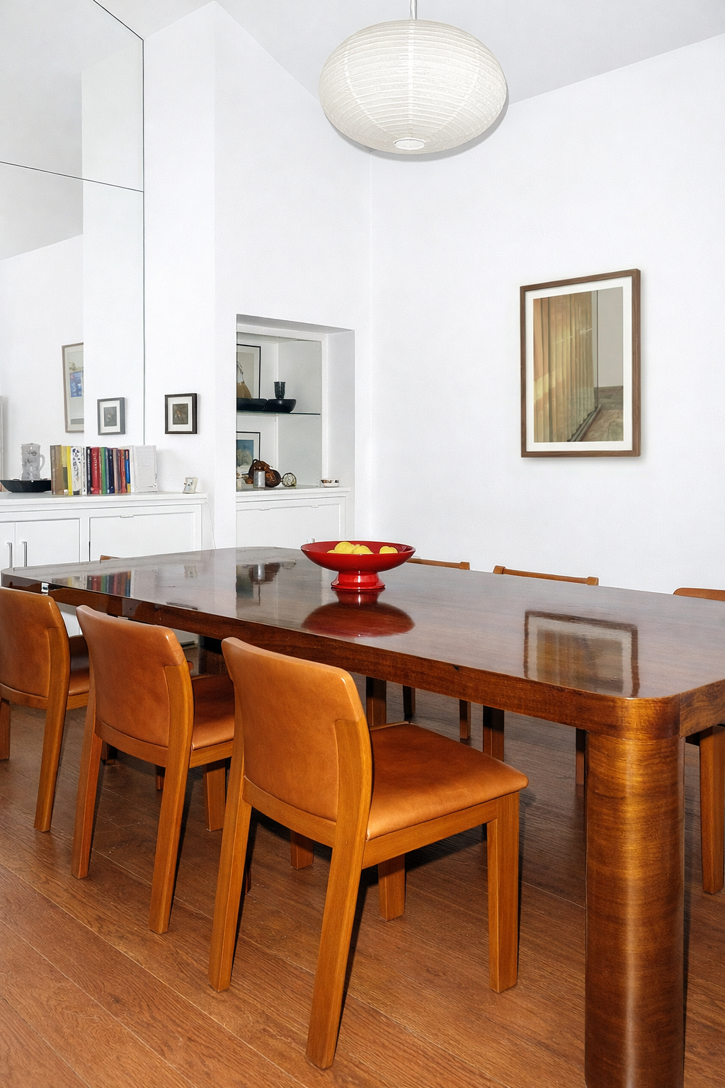 High Gloss Artwork Framed & Displayed in a Dining Room. Steady Store. Lance Corlett